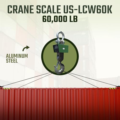 Báscula grúa Heavy Duty 60,000 lb con certificado miniatura 2