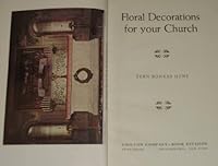 Floral decorations for your church B0007DZE4M Book Cover