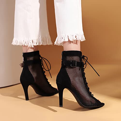 Image of Scaoruki Women Classic Gladiator Sandals Summer Booties Breathable Mesh Sandals