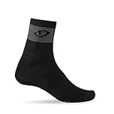 Giro Comp Racer 3 Pack Cycling Socks - Black/Dark Shadow Large