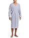 Majestic International Men's Bengal Striped Nightshirt