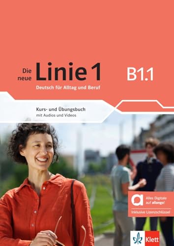 Die neue linie 1 – kurs-und übungsbuch hybride-b1.1: