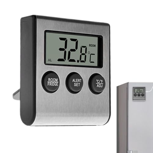 Alarmas de temperatura para congeladores - Sensores del congelador del termostato de | Alarma de temperatura delcongelador en tiempo real, alarma de congelador profundo para la bañera de hidro