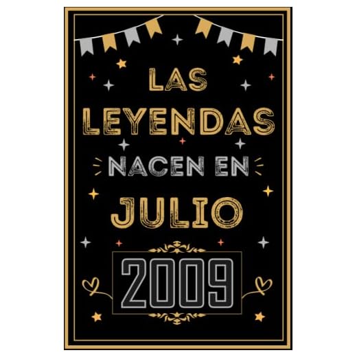 CUADERNO, LAS LEYENDAS NACEN EN JULIO 2009: Regalo de 13 cumpleaños para mujeres y hombres, ideas de 13 cumpleaños... un cumpleaños... divertido, ... regalo de 13 cumpleaños para él/ella.