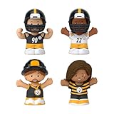 Little People Pittsburgh Steelers NFL - Juego de figuras de coleccionista
