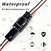 Suno Power 14 AWG 2 Wire Connectors, 2 Pin Deutsch Waterproof Connector Kit for Caravan/Boat/Trike/Truck/Car/Motorcycle, 3 Pack Male and Female Way Auto Electrical Connectors