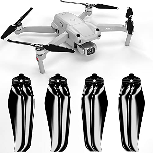 Hélices Master Airscrew Stealth pour DJI Air 2S - Noir, 4 pièces