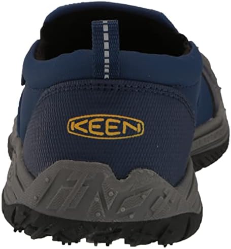 KEEN Speed Hound Slip On Durable Comfortable Easy On Bike Tread Sneakers, Blue Depths/Black, 8 US Unisex Little Kid | Image 2