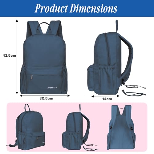 Image of Protecta Spectrum Backpack with 15.6 Inch Laptop Compartment for Men & Women Ideal for Office & College