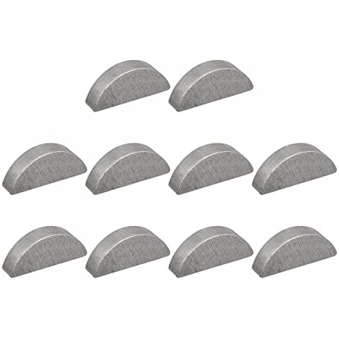 Clavette Demi Lune Sourcing Map 10pcs Cover