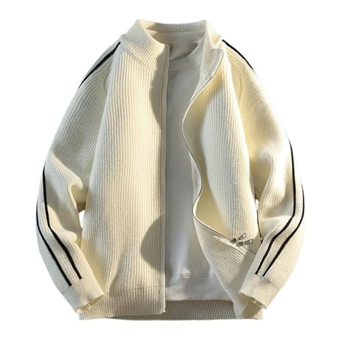 Pull chaud homme manches longues tricot vêtement automne hiver loisirs