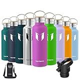 Super Sparrow Botella Agua Acero Inoxidable - Botella de Agua Deportes 750ml - Botella Termica Boca Estándar - Sin BPA, para Niños & Adultos, Deporte, Oficina, Yoga, Ciclismo