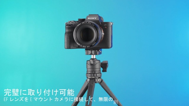 Amazon | NEEWER マウントレンズアダプター 手動フォーカスリング EF