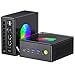 GMKtec PC da gioco, K11 AMD Ryzen 9 8945HS (8C/16T, fino a 5,2 GHz) W-11 Pro, 32 GB DDR5 RAM 1 TB Mini PC Computer desktop, Oculink, doppia NIC 2,5 GbE LAN, HDMI/DisplayPort/USB4*2 immagine