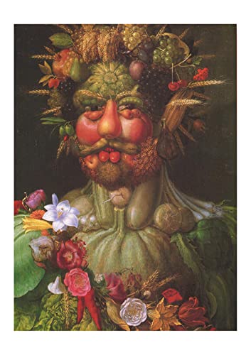 Giuseppe Arcimboldo Vortumnus grande affiche mat sans cadre décoration murale