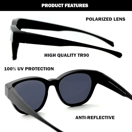 Surlunettes de soleil polarisées anti-éblouissement pour homme et femme, fini les reflets - 2