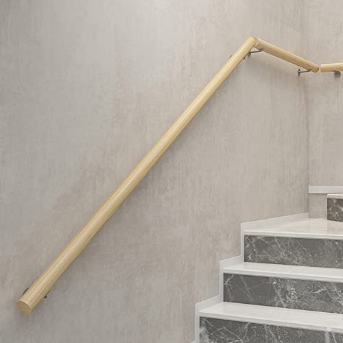 Main courante escalier bois fixe pour éviter les chutes de vos proches - 5