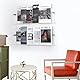 XOHYW Zeitschriftenhalter, Acryl, Wandhalterung, Bücherregal, Zeitschriftenständer, Literaturbroschüren-Präsentationsregal für Wartezimmer, Wohnzimmer, Büro, Zuhause, Organisation, 2 Stück