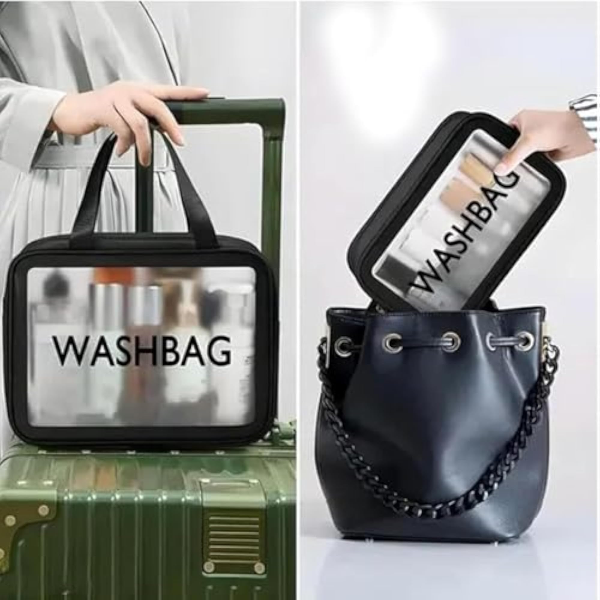 Wash Bag Pouch for Travel Kit Toiletry Bag