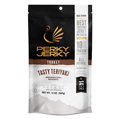 Perky Jerky Tasty Teriyaki Turkey Jerky