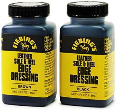 Dressing para suela y tacón de cuero Fiebing's 2-pack 4 oz miniatura 7