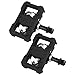 Ruluti Pedal Changer Compatible with SPD MTB Pedals Pp Converts Clipless Into Flat Pedals