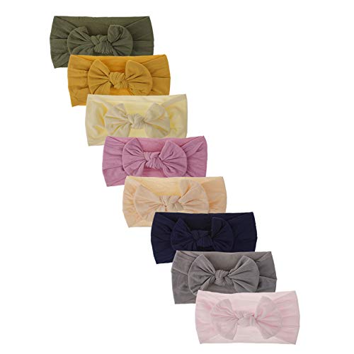 Image of Baby Girl Headbands Newborn Infant Toddler Hairbands and Bows Child Hair Accessories (ZM43)