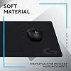 Logitech G640 Large Cloth Gaming Mouse Pad, Optimized for Gaming Sensors, Moderate Surface Friction, Non-Slip Mouse Mat - Black