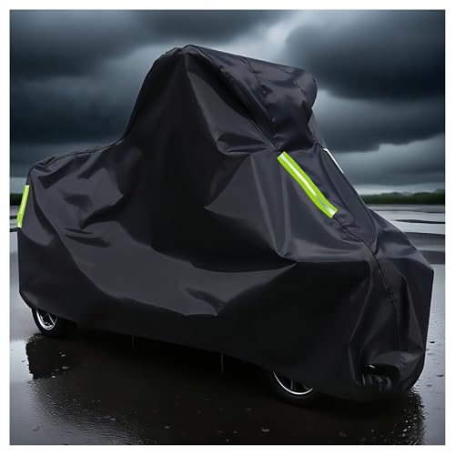 Funda Moto para Yamaha TMAX 2022-2024|Accesorios Impermeables para Exteriores contra la Nieve Funda Protectora para Motocicleta con Orificio candado