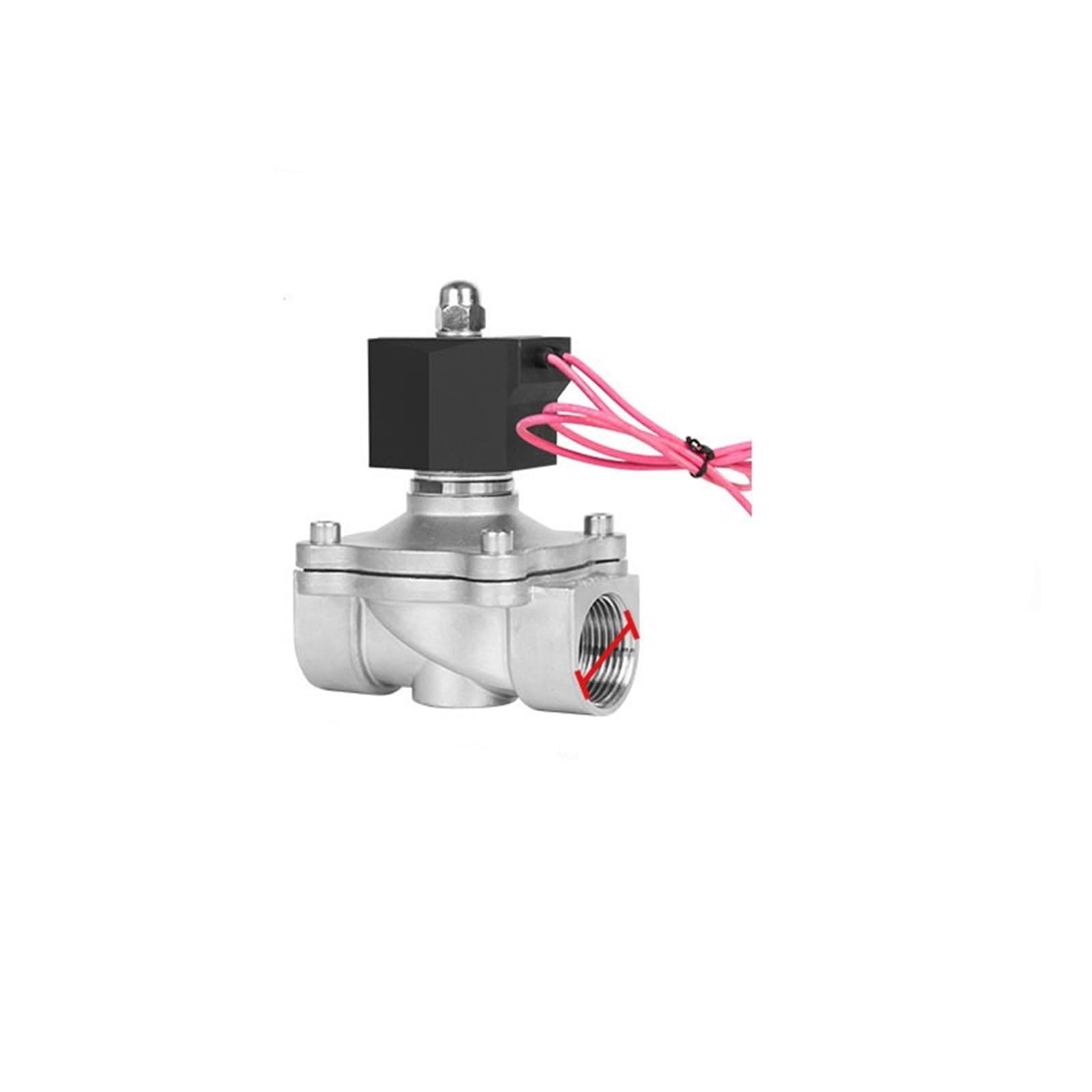 Électrovanne normalement fermée 380V AC avec joint étanche NBR