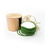 REUTILIZABLES – los discos desmaquilladores de PICKABOO son lavables a 40° en tu lavadora. El paquete incluye una bolsa de malla, para lavar tus discos desmaquillantes cómodamente, nunca más tendrás que comprar discos desechables.