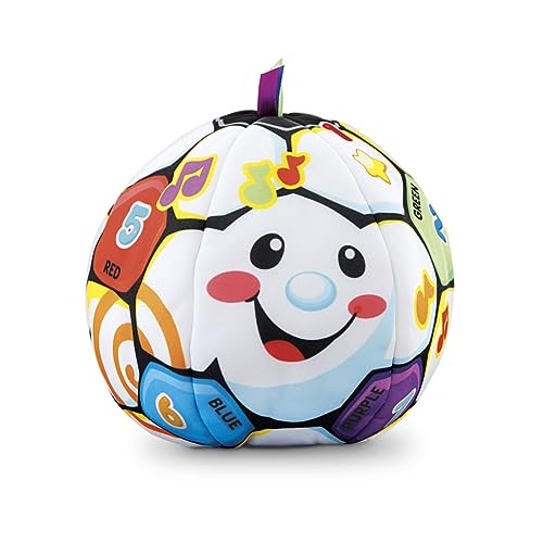 Image of Fisher-Price Learning Toy Bundle with Laugh & Learn Smart Stages Piggy Bank and Singin' Soccer Ball for Infants and Toddlers
