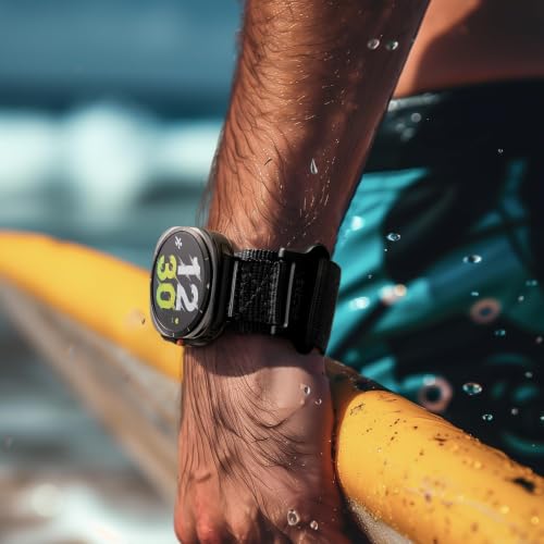 Image of Nereides Compatible with Samsung Galaxy Watch 3 45mm Band, Rugged Nylon Sports Strap with Woven Loop Design, 22mm Tough Replacement Band
