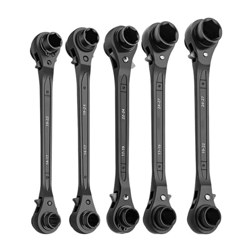 Clé à cliquet réversible outil à douille 6 points manche ergonomique réparation auto