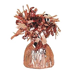 Unique Party 49015 – Folie Rose Gold Ballon Gewicht