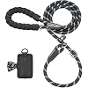 iYoShop 6 FT Durable Slip Lead Dog Leash with Zipper Pouch, Padded Handle and Highly Reflective Threads, Dog Training…