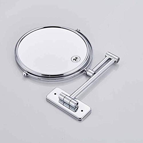 Espejo para maquillaje redondo giratorio 8 pulg miniatura 2