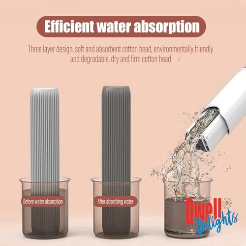 Image of Plastic Portable Mini Mop Mop Folding Car Window Wall Cleaner Mini Sponge Mop Car Cleaning Mop | Mini Mop Mini Mop Cleaner for Kitchen Floor Cleaner (Platform Cleaning Brush)