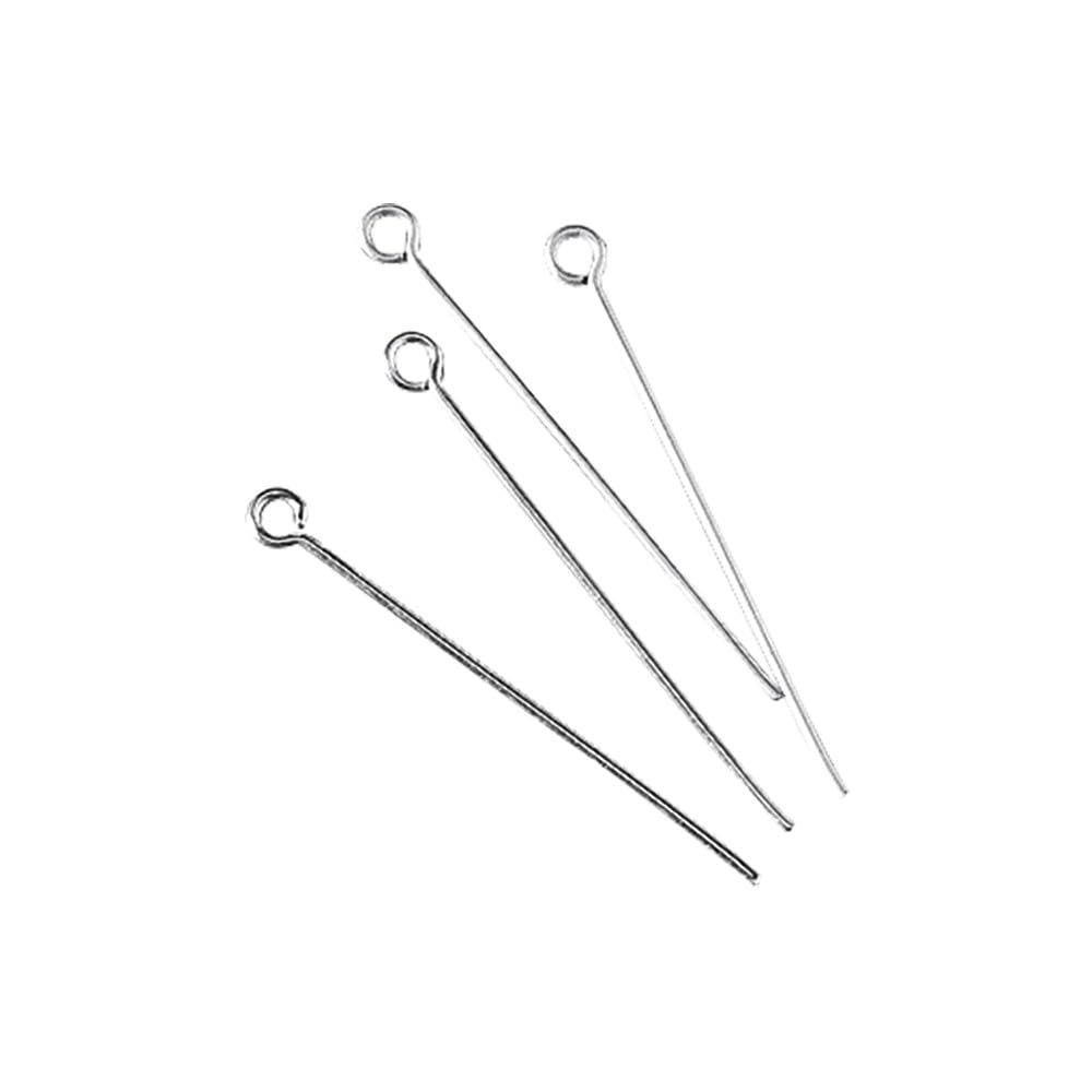 Rayher 2104221 Chain Pin 0.7 mm Diameter 50 mm Self-Service Bag Platinum Pack of 50