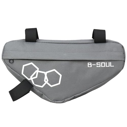 LIANXUE Bike Triangle Frame Bag Bicycles Front Top Tube Bag Triangle Pouch Cycling Tool Saddle Bag for Road and Mountain Bikes