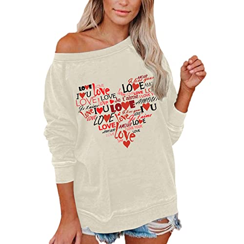 Gianthong Valentine Gift Students Surprise Valentines Day Ideas For Her And The Valentine V Neck Sweatshirts For Ladies Dress For Valentines Day Valentines Present Ideas Be My Valentine Gift Beige #TOP29