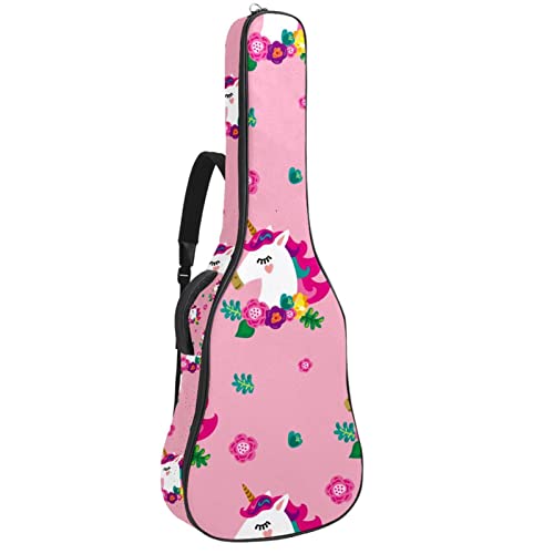 Housse de transport étanche pour guitare avec bandoulière réglable Motif feuilles vertes, Multicolore 05, 42.9×16.9×4.7… - Les Beatles, Paul McCartney, John Lennon, RIngo Starr, George Harrison Housse de transport étanche pour guitare avec bandoulière réglable Motif feuilles vertes, Multicolore 05, 42.9x16.9x4.7…