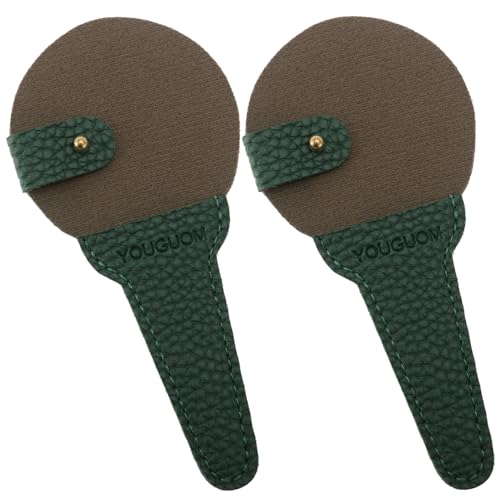 YOUGUOM Leather Embroidery Scissors Sheath, 2-Piece Set