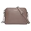 David Jones Paris Borsa A Tracolla In Similpelle PU, Donna, Rosa, 23x17x8 Cm, Due Scomparti
