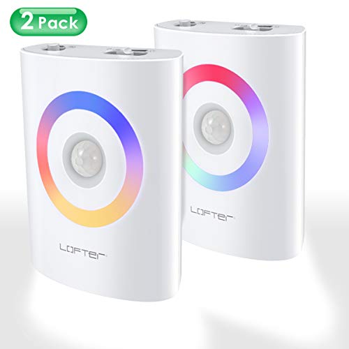 Plug-in Motion Sensor Night Light,2019 Newest Dimmable Night Lights for Kids with 2