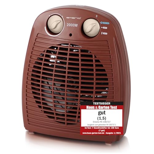 EMERIO Heizlüfter 2000W | klein leicht kompakt portabel | für...
