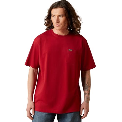 Ariat Men's Rebar Cotton Strong Standard Pocket T-Shirt