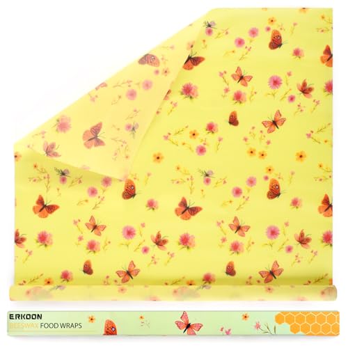 Reusable Beeswax Food Wraps (17 x 47 Inch)
