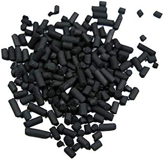 Miniatura 6 de Pellets de carbón activado virgen de alta calidad de 50 libras para acuario, pecera, estanque, filtro de arrecife, medios de filtro a granel con 2