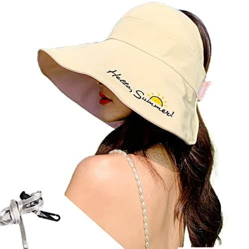 Chapeau soleil anti-ultraviolet grand bord éliminant les risques de coups de soleil